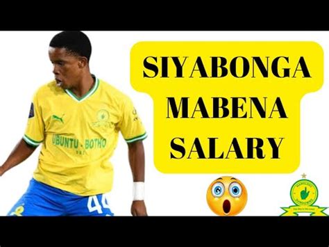 siyabonga mabena salary at sundowns
